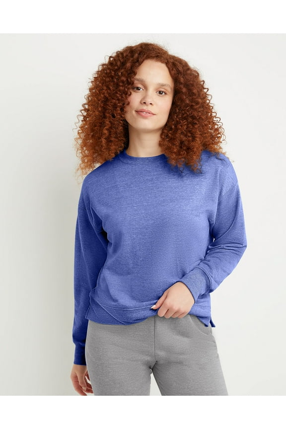 Sweatshirt Originals French Terry Crewneck Women Relaxed Fit Fleece XS-2XL