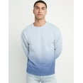 thumbnail image 1 of Hanes Sweatshirt Originals Men's Ombre Dye Crewneck V Notch 6 Colors sz S-3XL, 1 of 5