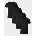 thumbnail image 1 of Hanes T-Shirt 4-Pack Men's Short Sleeve Tee Ultimate Big Man Cool Comfort FreshIQ Crewneck, 1 of 6