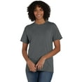 thumbnail image 1 of Hanes T-Shirt 4-Pack Mens Crewneck ComfortBlend EcoSmart Short Sleeve Lay Flat, 1 of 7