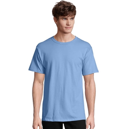 Hanes T-Shirt Essentials Men's Short Sleeve Tee Crewneck Cotton Full Cut Fit Midweight S-3XL 5283