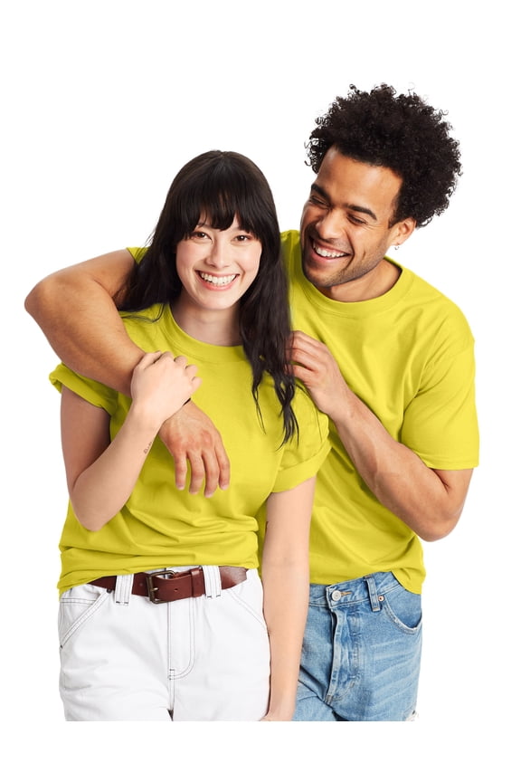 T-Shirt Short Sleeve Tee Beefy-T Unisex Soft Jersey Crewneck Full Cut Roomy Fit