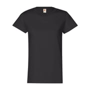 Hanes T-Shirt Womens Short Sleeve Crewneck Relaxed Fit Jersey ComfortSoft Cotton
