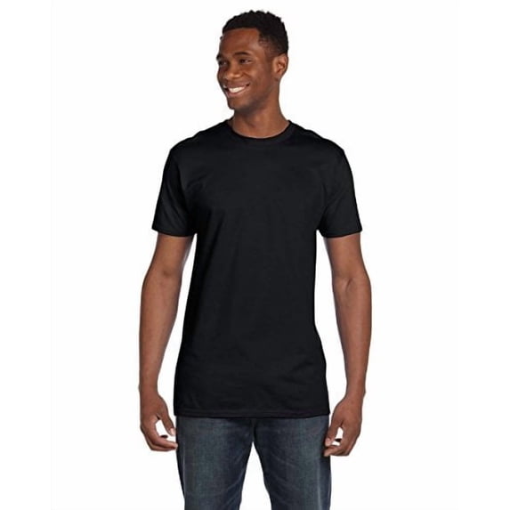Hanes T-shirt Men's Shirts Tee Cotton Jersey Light Weight Short Sleeve Nano-T Crewneck