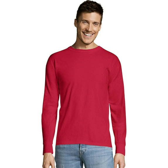 Hanes TAGLESS® Long-Sleeve T-Shirt - 5586
