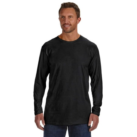 Hanes TAGLESS® Nano-T® Men's Long-Sleeve Tee