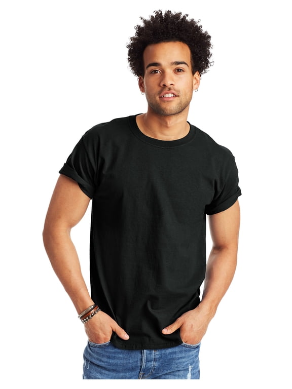 Authentic Men's T-Shirt Short Sleeve Tee Crewneck Big & Tall Sizes Available sz S-5XL
