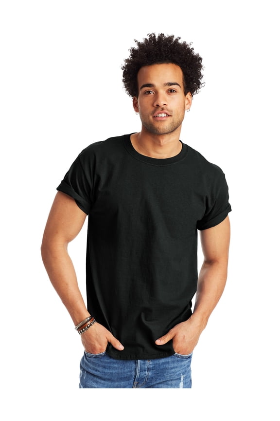 Authentic Men's T-Shirt Short Sleeve Tee Crewneck Big & Tall Sizes Available sz S-5XL