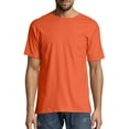 thumbnail image 1 of Hanes Men's & Big Men's Authentic Short Sleeve Pocket Tee, Sizes S-3XL, 1 of 5