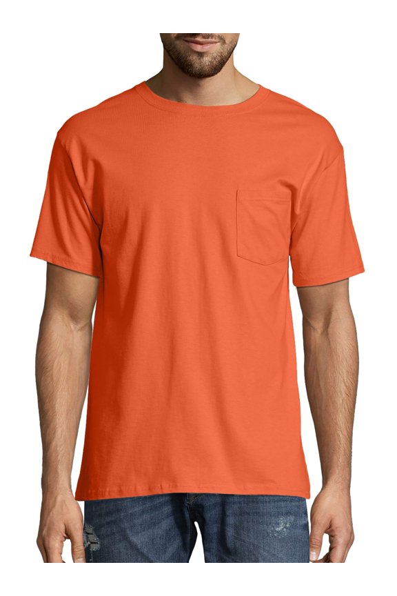 Men's & Big Men's Authentic Short Sleeve Pocket Tee, Sizes S-3XL