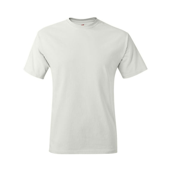Hanes Tagless Men`s T-Shirt White Pack of 6