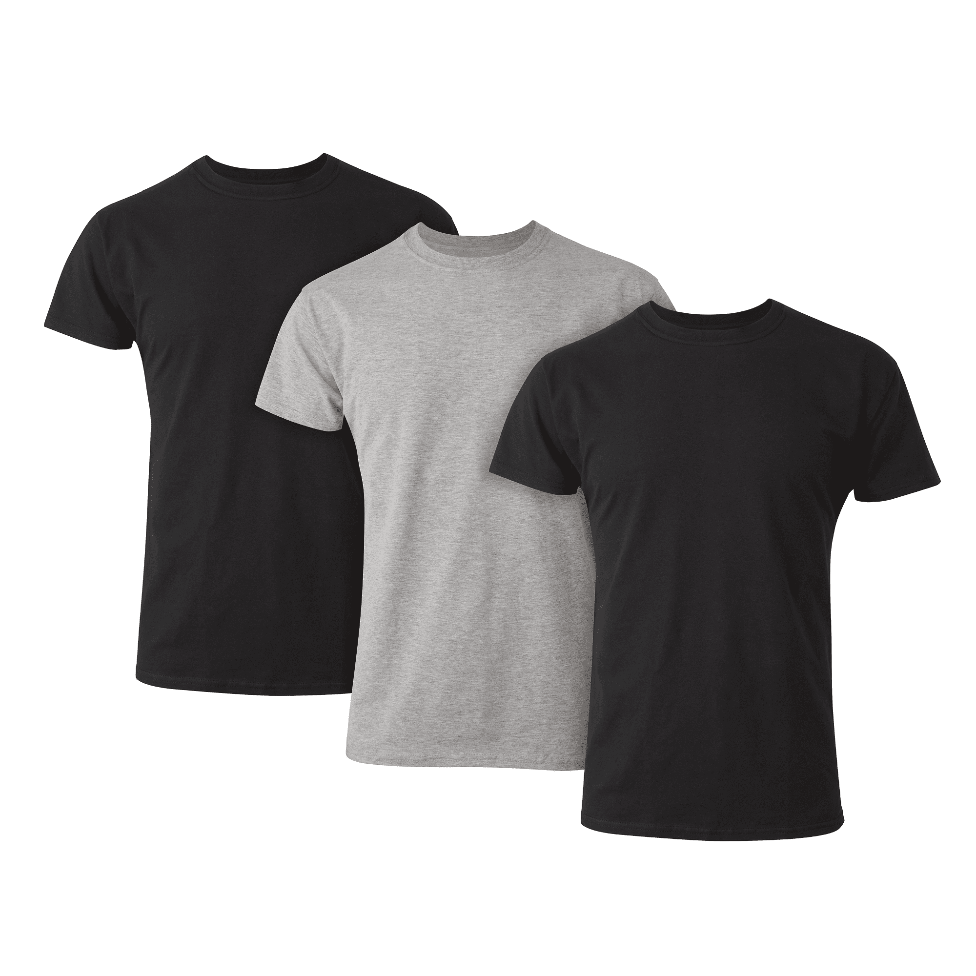 Hanes Tall Man T-Shirt, 3-Pack, Long Length Cotton Undershirt