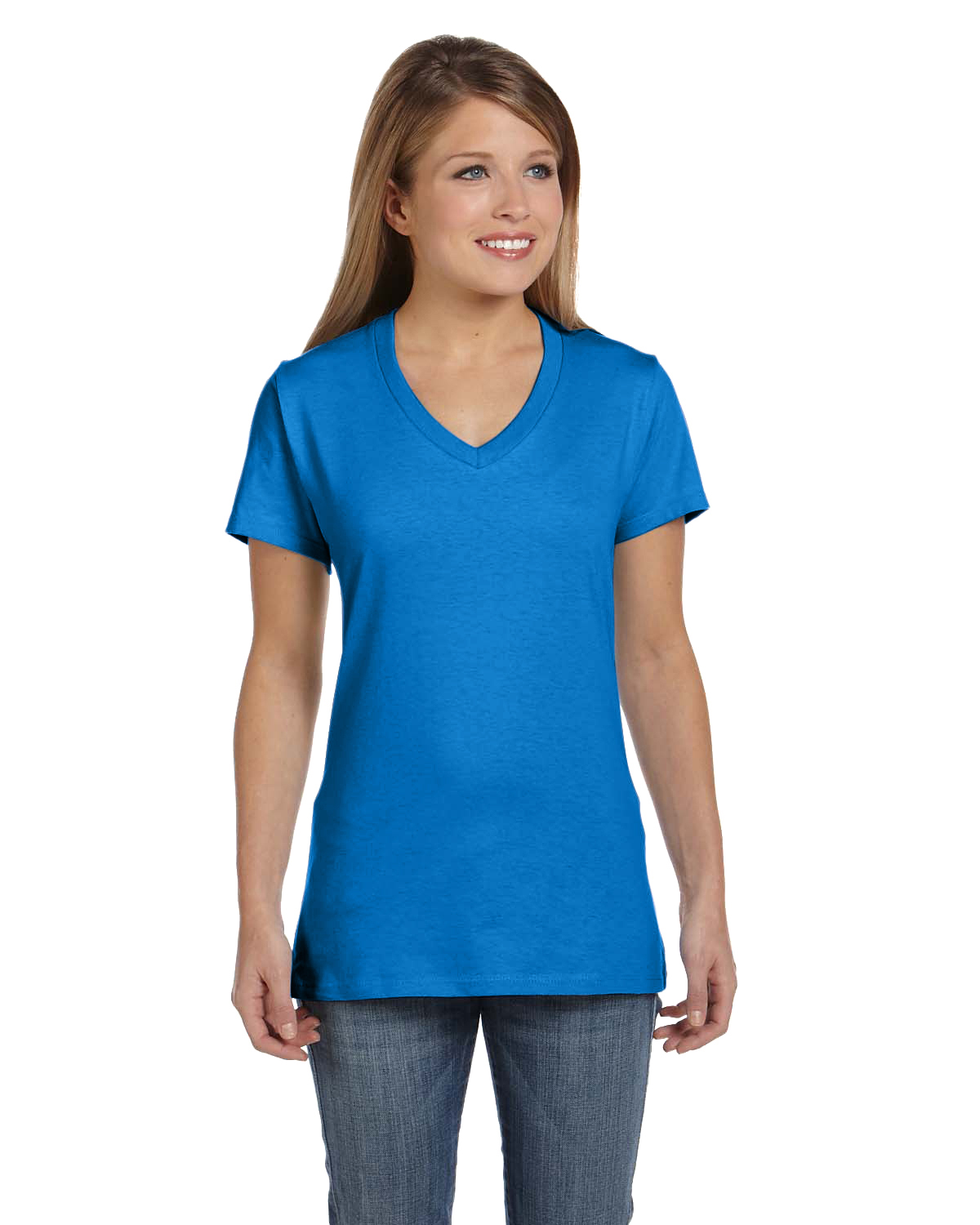 Hanes Men's Nano-T T-Shirt - 4.5 Oz. 100% Ringspun Cotton, Tagless, Contemporary Fit - View #10