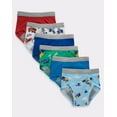 thumbnail image 1 of Hanes Toddler Boys' Potty Trainer Brief Underwear, 6-Pack Assorted 2/3, 1 of 6