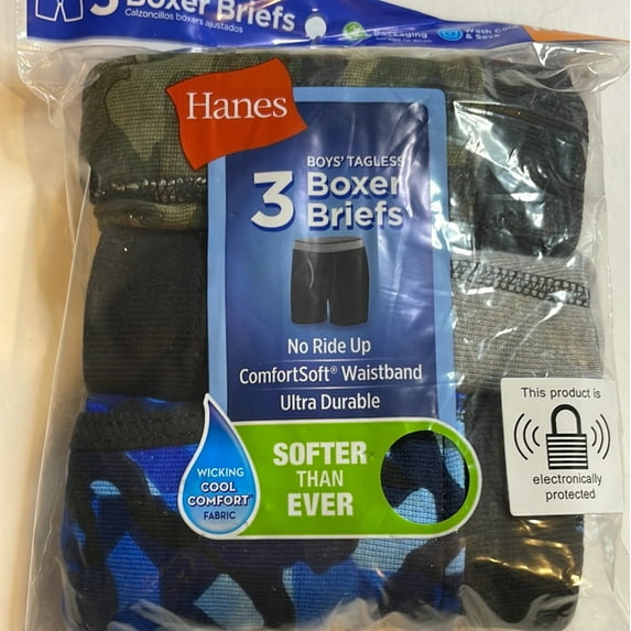 Hanes Toddler Boys P3 Boxer Brief