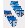 thumbnail image 1 of Hanes Toddler Boys' Tagless Briefs, Dinosaur Prints & Solids, 10-Pack Assorted 4, 1 of 3