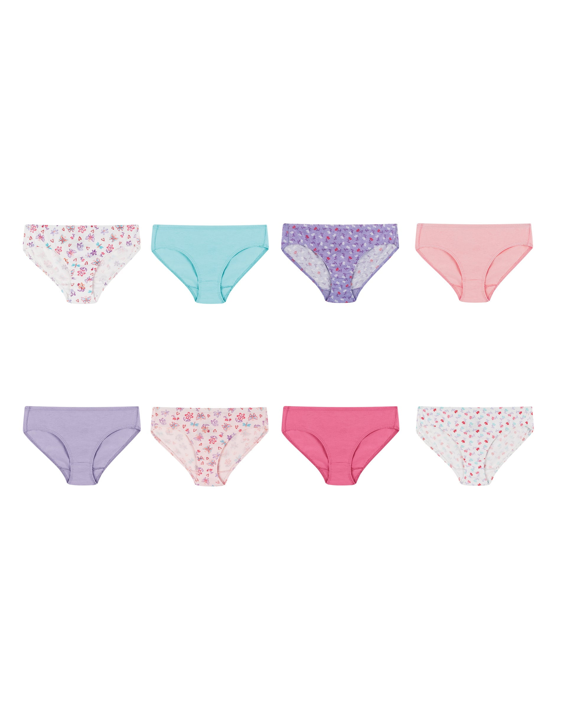 Hanes Toddler Girls Briefs 6 Pack Size 2t - 3t Our Softest Panty for sale  online