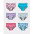 thumbnail image 1 of Hanes Toddler Girls' Potty Trainer Brief Underwear, 6-Pack Assorted 4/5, 1 of 5