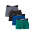 thumbnail image 1 of Hanes Trunk 4-Pack Mens Underwear Ultimate Comfort Flex Fit Total Support Pouch, 1 of 6