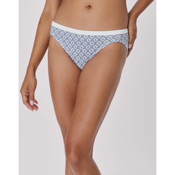 Hanes Ultimate Bikini 6-Pack Women's Underwear Breathable Cotton Tagfree Cool Comfort