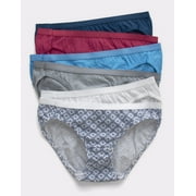 Hanes Ultimate Bikini 6-Pack Womens Underwear Breathable Cotton Tagfree Cool Comfort