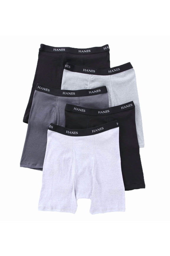Mens 5-Pack Classics Boxer Brief - Colors May Vary
