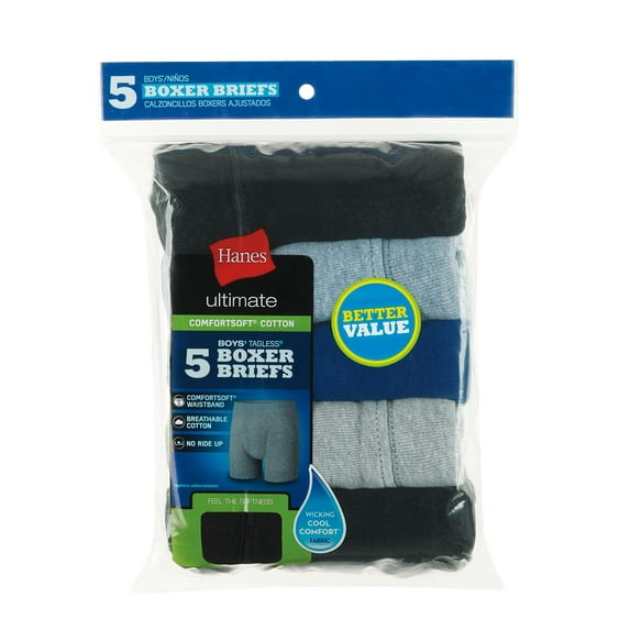 Hanes Big Boys Brief Underpants