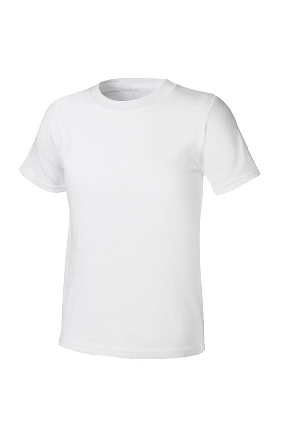 T Shirts 5 Pack Boys Short Sleeve Ultimate Lightweight 100% cotton TagFree