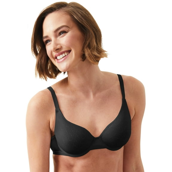 Hanes Ultimate® Breathable Comfort Underwire Bra Black 36D Women's