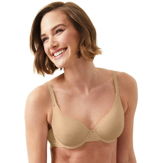 Hanes Ultimate® Breathable Comfort Underwire Bra Nude 34DD Women's