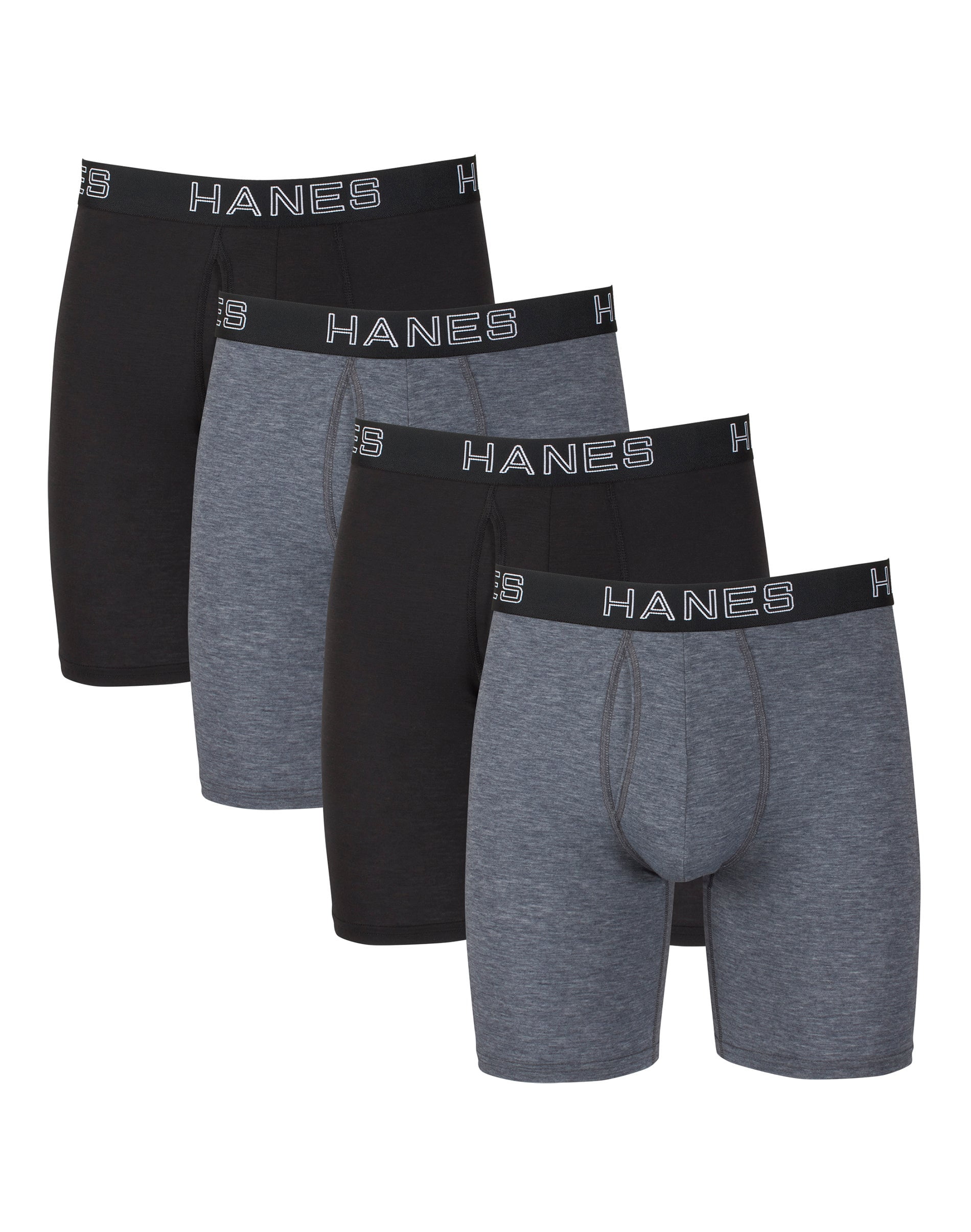 Hanes Ultimate Comfort Flex Fit Ultra Lightweight Bonus Pack Mens 5 Boxer  Briefs