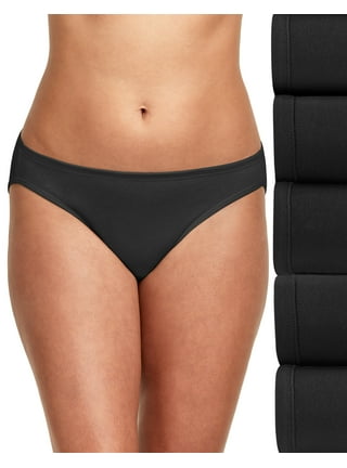 Hanes Women's Pure Comfort Microfiber Bikini Underwear, 6-Pack