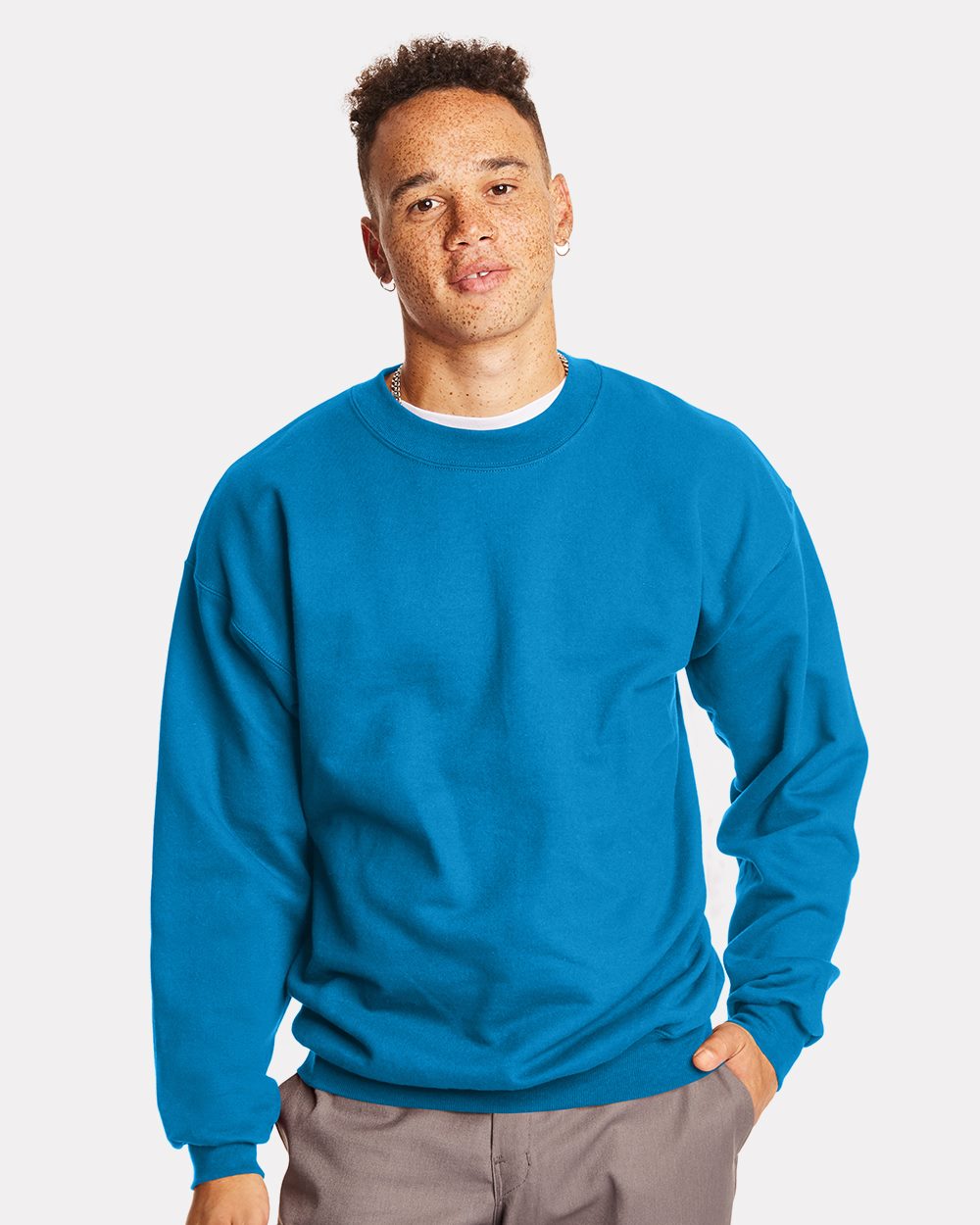 Hanes Ultimate Cotton Crewneck Sweatshirt Size up to 3XL Walmart