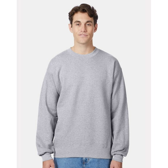 Hanes - Ultimate Cotton Crewneck Sweatshirt - F260 - Teal - Size: M