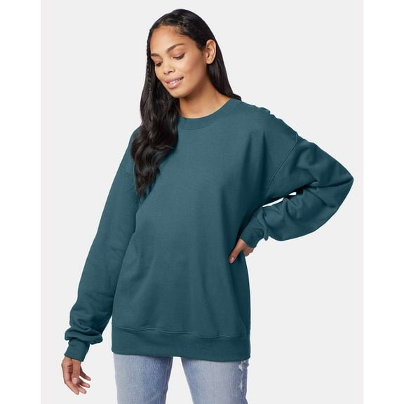 Hanes - Ultimate Cotton Crewneck Sweatshirt - F260 - Cactus - Size: XL