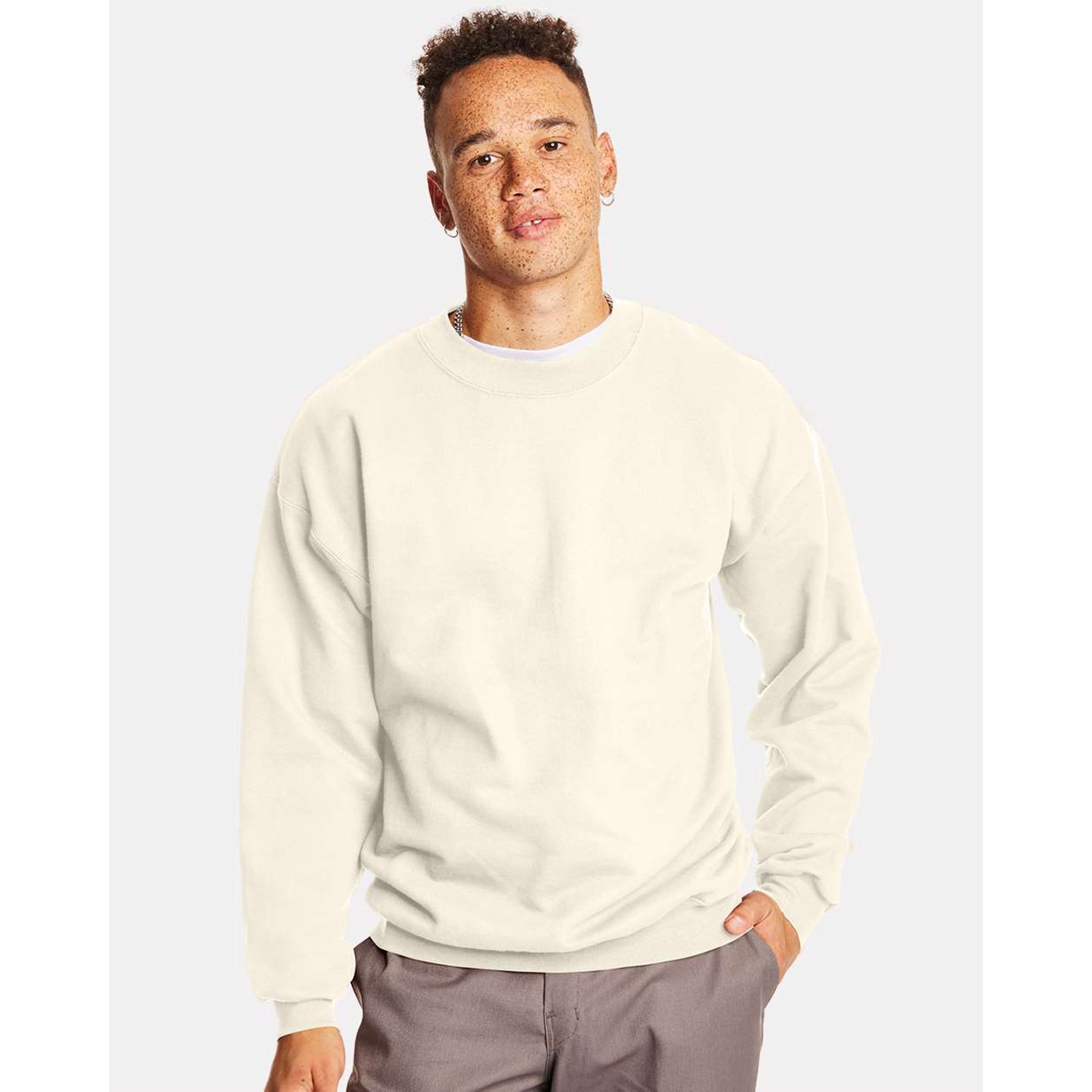 Hanes Ultimate Cotton® Crewneck Sweatshirt - Walmart.com