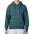 thumbnail image 1 of Hanes Ultimate Cotton Men's Fleece Pullover Hoodie, Warm Comfortable Hooded Sweatshirt, Cactus, S, 1 of 6