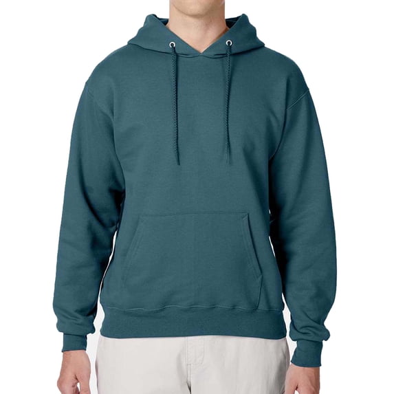 Hanes Ultimate Cotton Men's Fleece Pullover Hoodie, Warm Comfortable Hooded Sweatshirt, Cactus, S