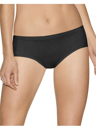 Hanes Ultimate Women's Cotton Stretch ComfortSoft Waistband Bikini  Underwear, 4-Pack