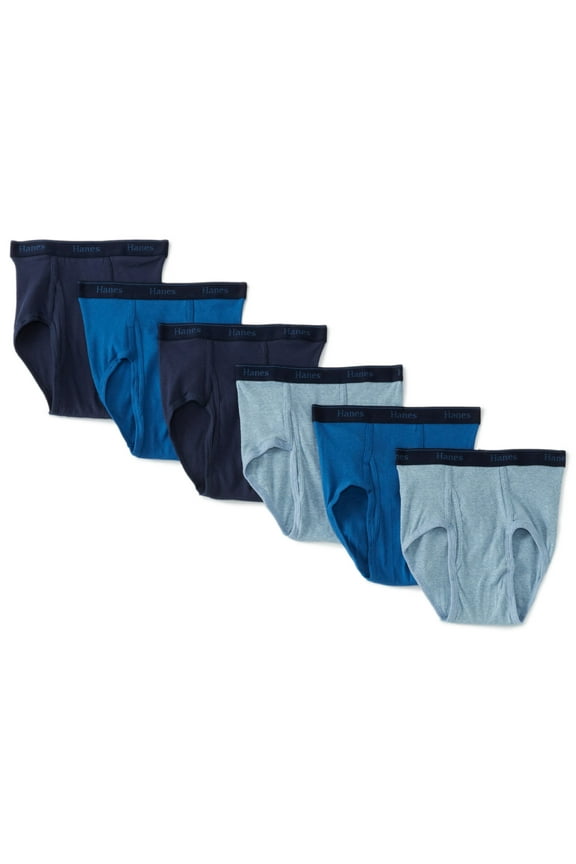 Ultimate Men's 6-Pack Classics Full-Cut Brief, Assorted, Small