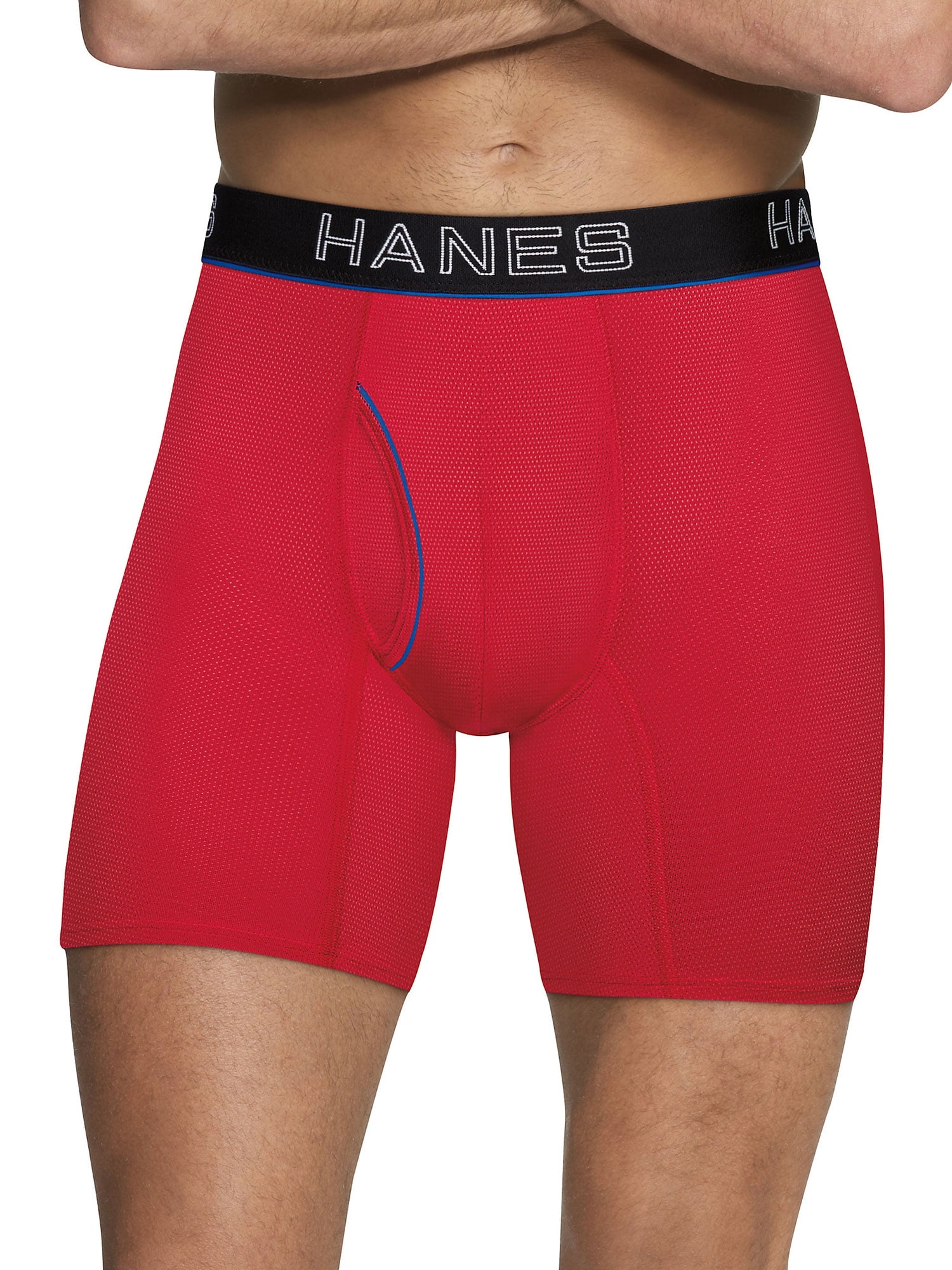 Hanes Men's Ultimate® ComfortFlex Fit® 4-Pk. Moisture-Wicking Stretch Boxer  Briefs - Macy's