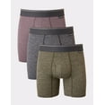 thumbnail image 1 of Hanes Ultimate® Men's Comfort Flex Fit® Boxer Brief Pack, Breathable Stretch Fabric, Assorted Colors, 3-Pack S, 1 of 7