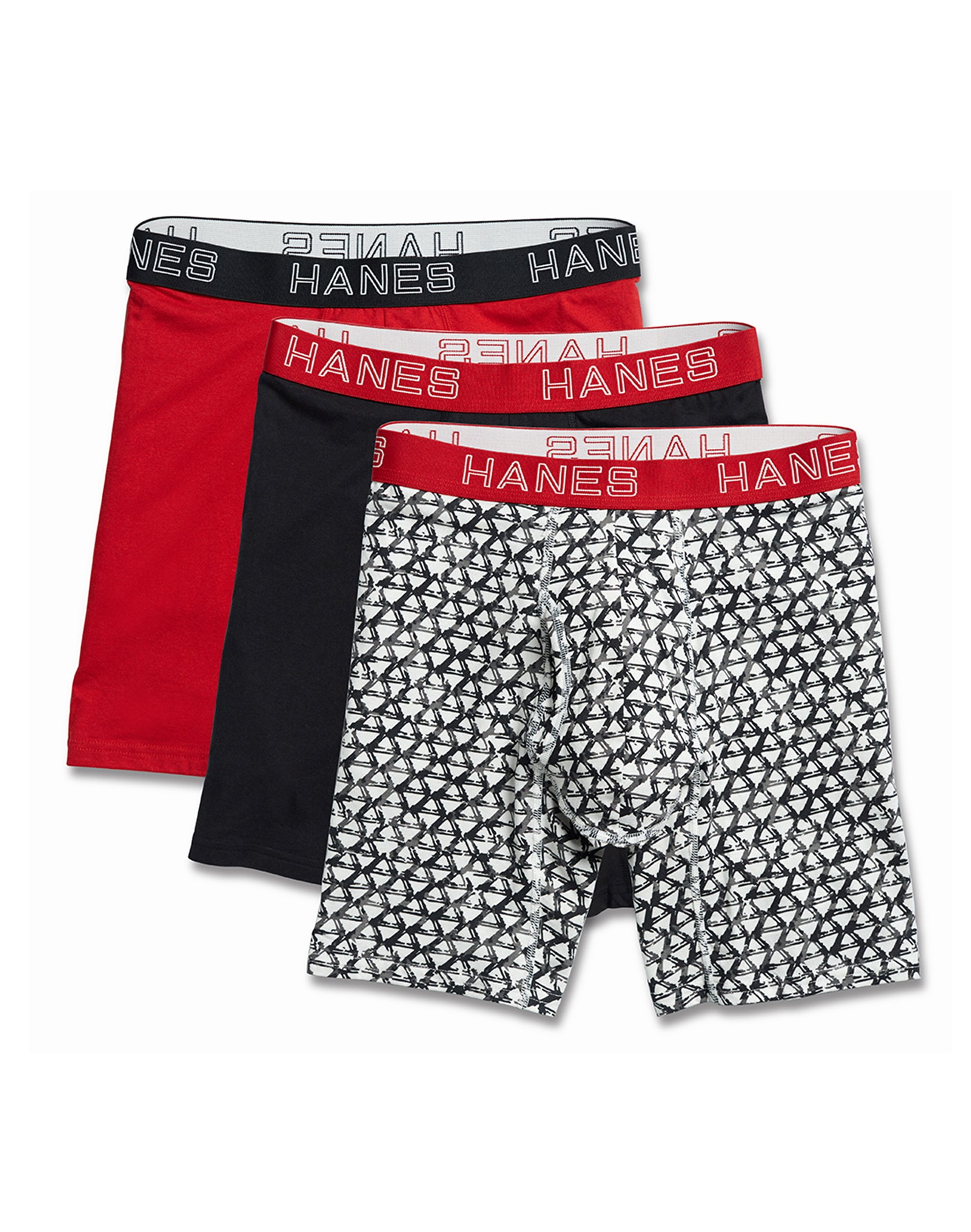 Hanes Ultimate® Men's Comfort Flex Fit® Cotton/Modal Boxer Briefs