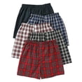 thumbnail image 1 of Men's Ultimate Fresh IQ Tartan Boxer, 5-Pack, 1 of 4