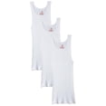 thumbnail image 1 of Hanes Ultimate Men's Tagless Tank-Multiple Packs and Colors, Assorted-3 Pack, Small, 1 of 4