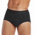 thumbnail image 1 of Hanes Ultimate Men's Ultimate Tagless Briefs with ComfortFlex Waistband-Multiple Packs and Colors, 7 Pack - Black/Gray, Medium, 1 of 6