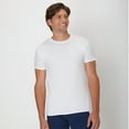 thumbnail image 1 of Hanes Ultimate Men’s ComfortSoft Crewneck Undershirt, White, 6-Pack 2XL, 1 of 4