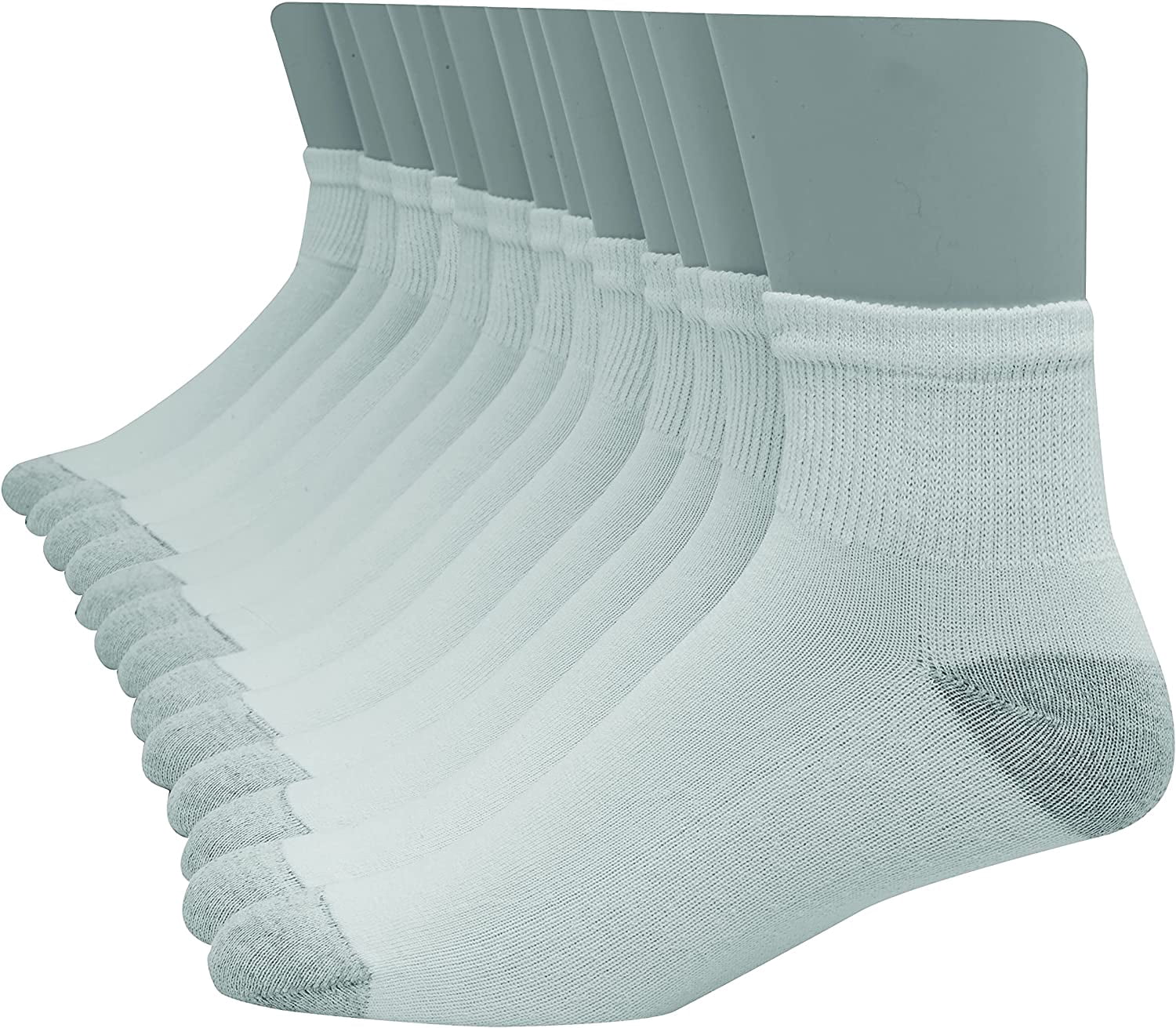 Hanes Ultimate Mens Big  Tall X-Temp Cool Comfort Ankle Socks, 10-Pair Pack
