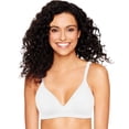 thumbnail image 1 of Hanes Ultimate Perfect Coverage ComfortFlex Fit® Wirefree Bra - White Heather - Size - S, 1 of 2