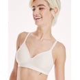 thumbnail image 1 of Hanes Ultimate Perfect Coverage Women's Wireless T-Shirt Bra Light Buff Floral XS, 1 of 7